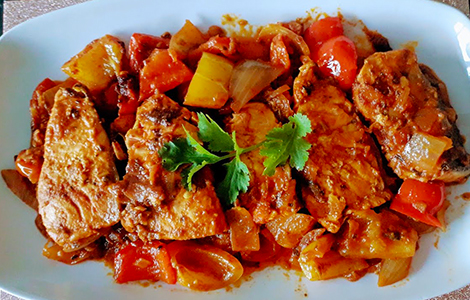 Fish Jalfrezi